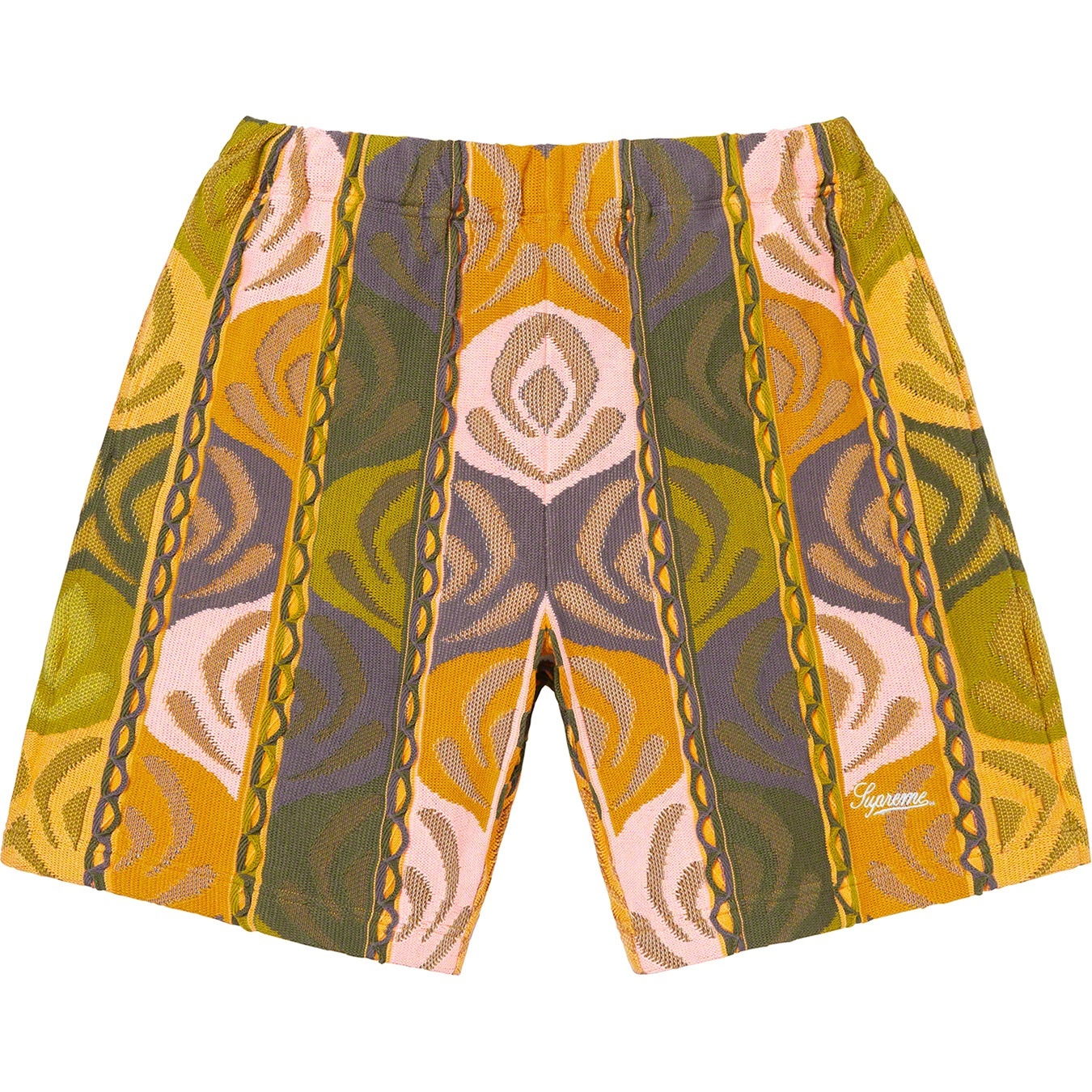 Abstract Textured Knit Short view 5